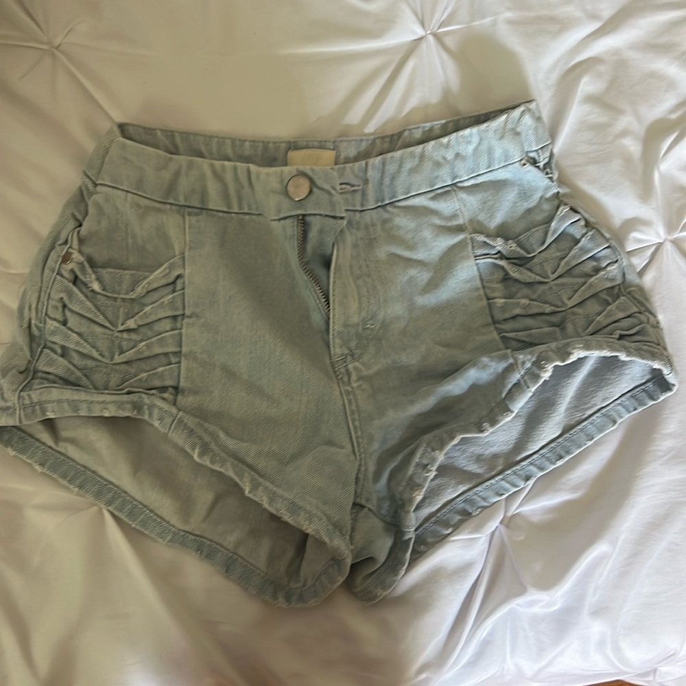 high waisted shorts